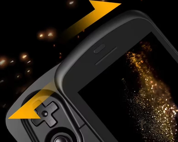 ANBERNIC RG Slide con i controlli visibili