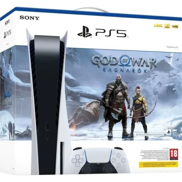 Bundle PS5 Standard + God of War: Ragnarök