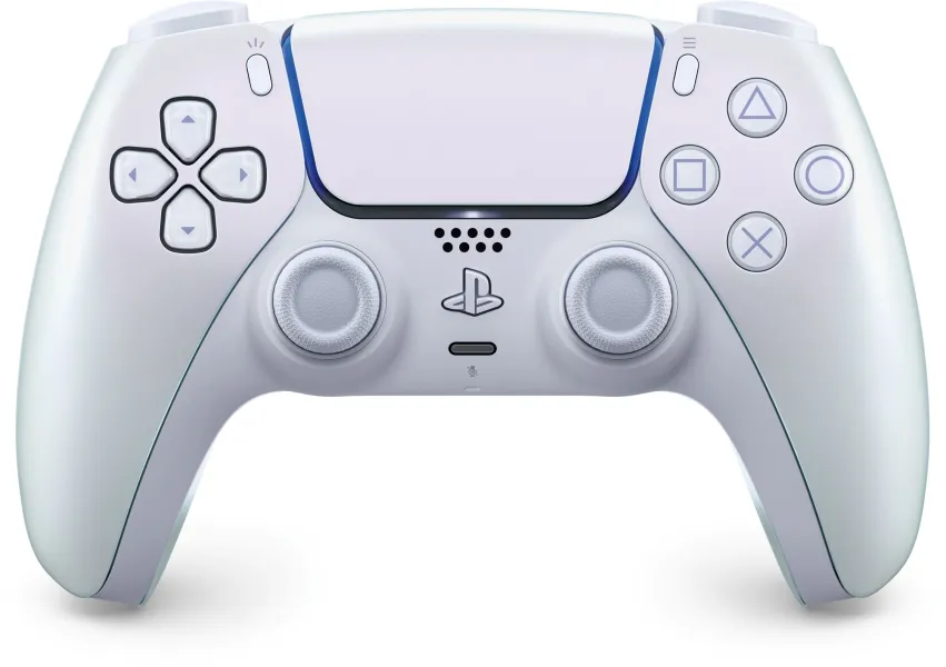 Controller DualSense Chroma Pearl con finitura iridescente