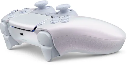 Vista posteriore del controller DualSense Chroma Pearl