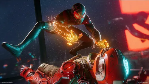 Scena di gioco con grafica Ray Tracing su PS5