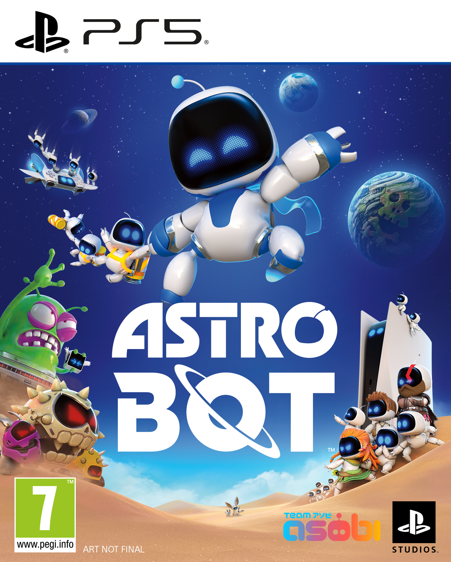 Copertina ufficiale del gioco Astro Bot per PS5