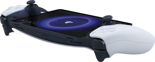 Vista prospettica del PlayStation Portal durante una sessione di gioco